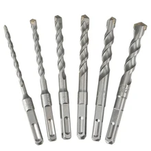 1 PCS ไฟฟ้า Hammer เจาะบิต 6/8/10/12 มม./รอบ Shank, chrome Vanadium Steel Plus สำหรับก่ออิฐคอนกรีตผนัง(China)