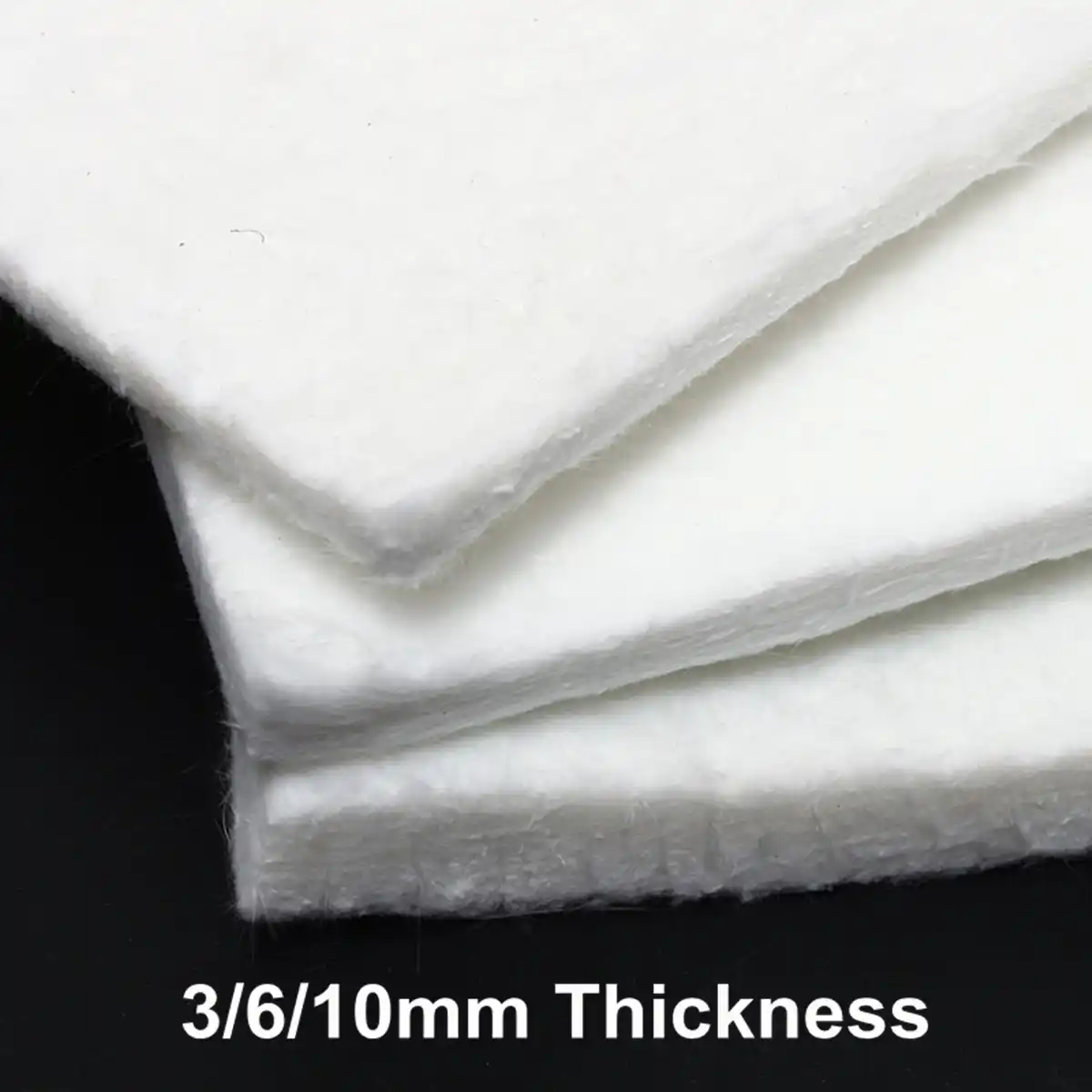 Blanket 12x12,Thickness 10MM Hiwowsport Aerogel Insulation Hydrophobic Mat of High Temp