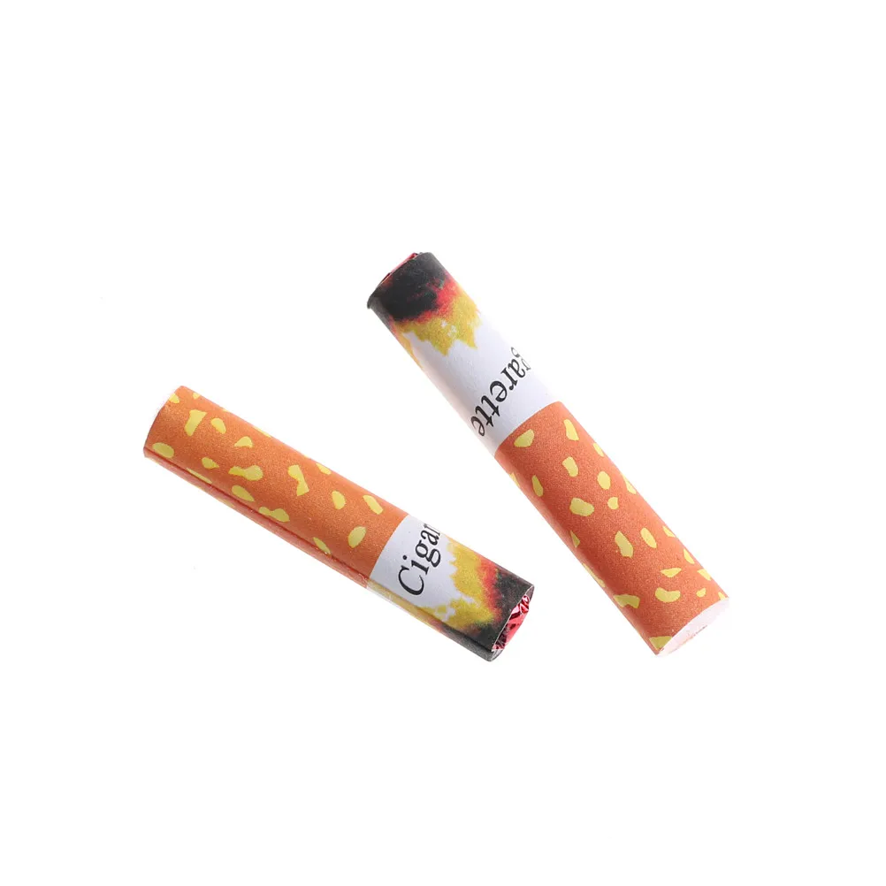 

Practical Jokes Funny 2 Fake Cigarettes Fag Smoke Effect Lit End Joke Prank Novelty Trick Fancy Gift For Sale Funny Toy