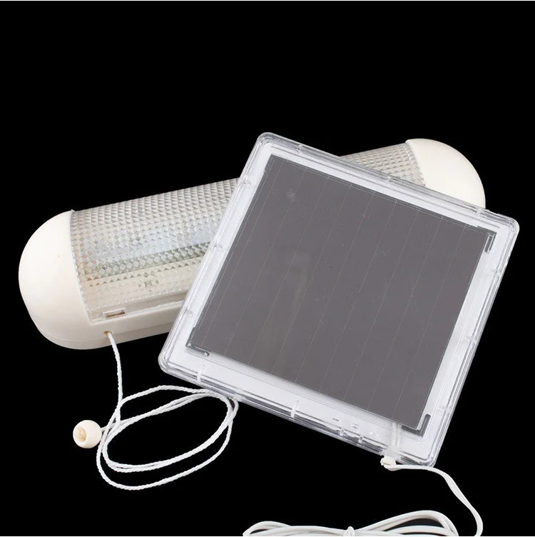Lâmpada de Parede Solar com Cabo Corda para Garagem ao ar Livre Uso do Corredor Brilhante Solar Powered Leds Puxar Interruptor Galpão Luz 5 7 High Quality solar power light