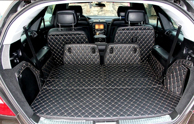 Good! Special trunk mats for Mercedes Benz R 63 W251 6 Seats 2017-2006 waterproof cargo liner boot carpets R63 Free shipping | Автомобили