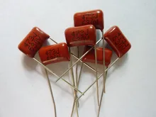 200pcs CBB 473 630V 47nF P10 473J CL21 0.047uF Filme de Polipropileno Metalizado Capacitor