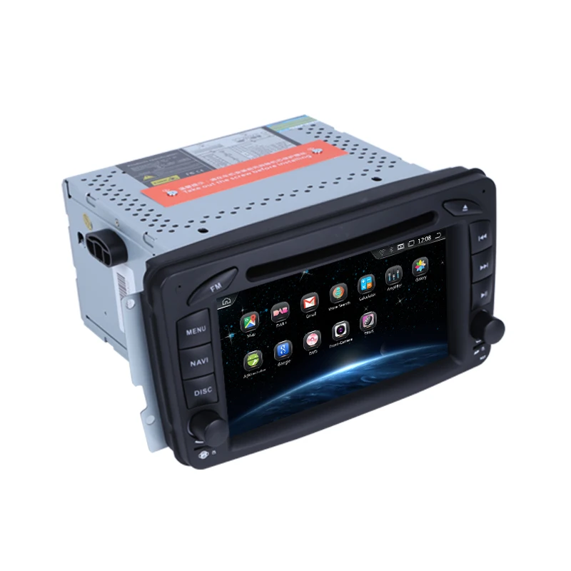 Top Android 9.0 Two Din Octa Core Car DVD Player Stereo System For Mercedes Benz W209 W203 W463 Viano W639 Vito  WIFI Radio GPS Blu 5