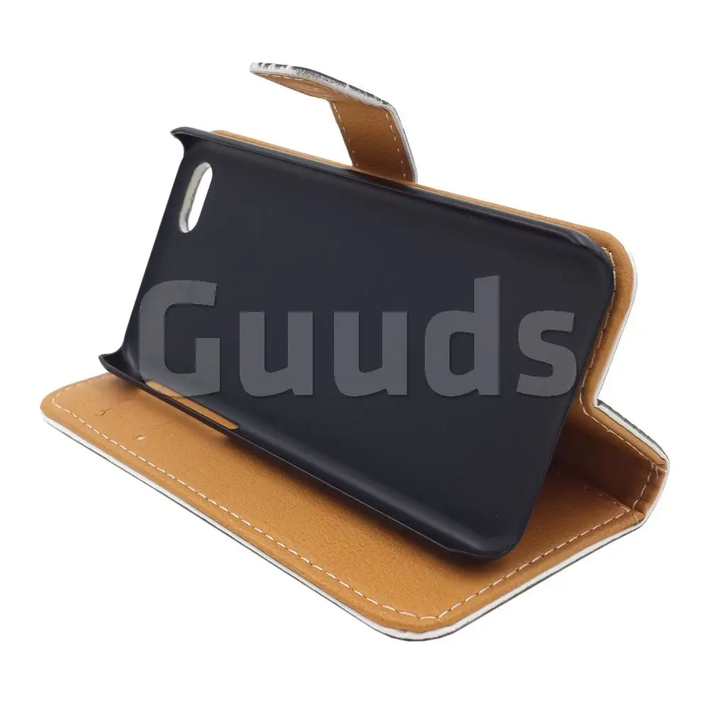 Police Box Leather Wallet Case for iPhone 5c