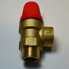 1/" DN15 1,5 бар предохранительный клапан для солнечного водонагревателя