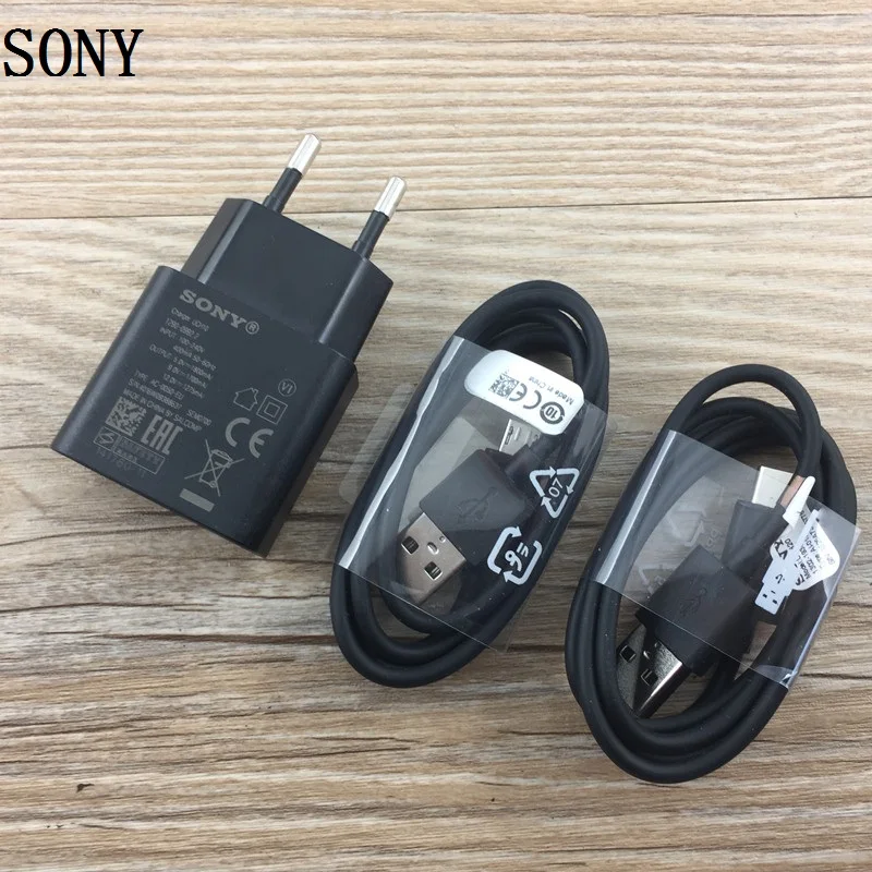 

Original SONY 12V 1275mA EU fast Quick Charger and Cable for Xperia Z3 Z4 Z5 M5 XA XA1 ULTRA Plus XZ1 X COMPACT XZ Premium XZS