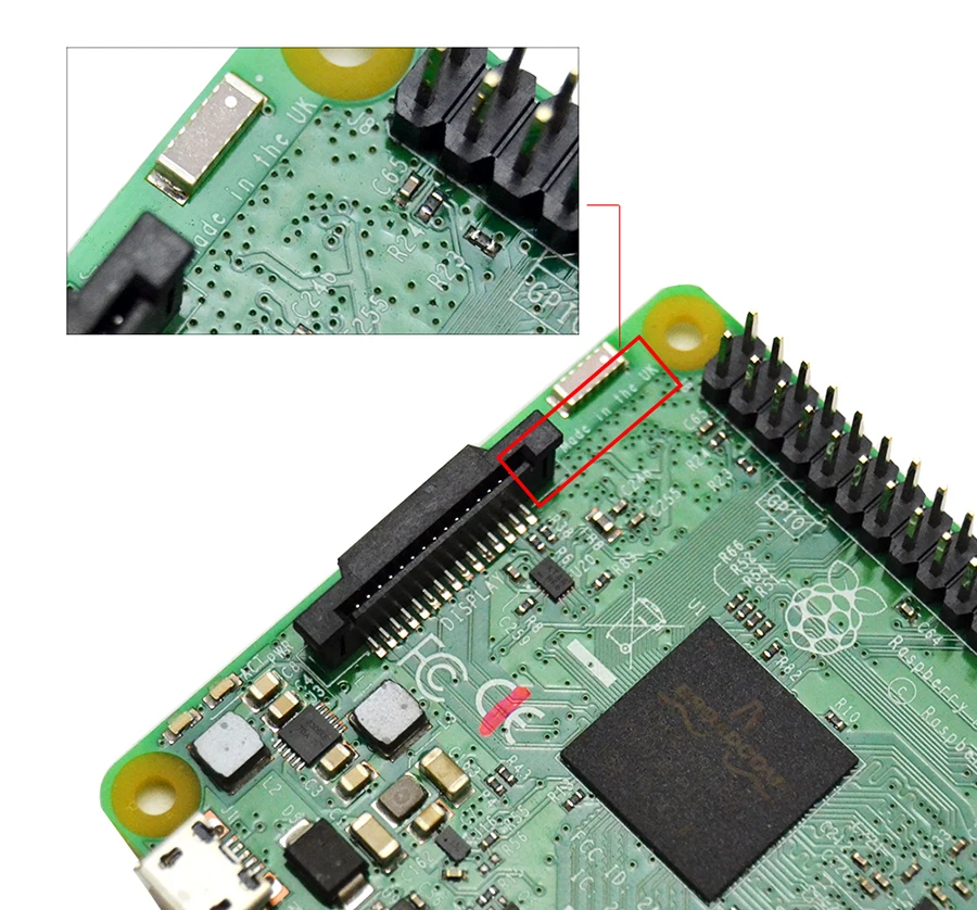 Aokin 7 шт. Комплект Combo Raspberry Pi 3 Model B +/3b материнская плата, 16 Гб Microsd карты 5 в 2.5A адаптер, радиаторы, черный чехол кабель Hdmi