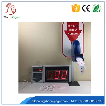 

Fast food queuing pager system simple and cheap Competitive Price wireless calling ticket machine