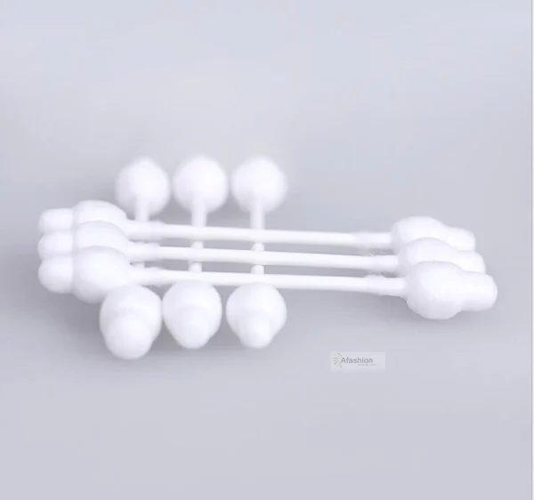 Safety Baby Cotton Swab Gourd shape clean baby ears Sticks Health Medical Buds Tip swabs 55pcs box plastic cotonete cotton swabs,disposable cotton swabs