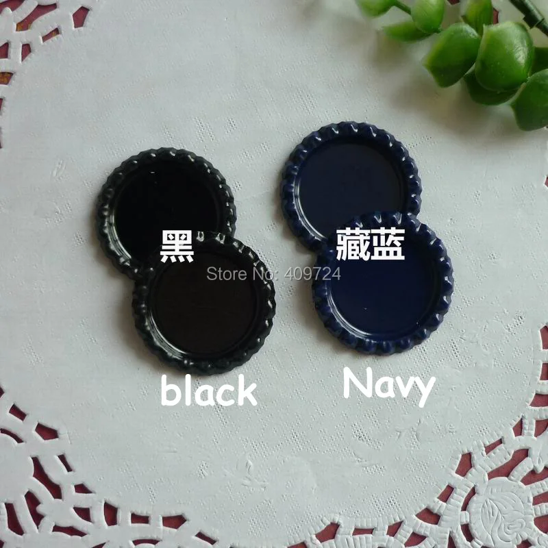 Navy Bottle Caps (2)