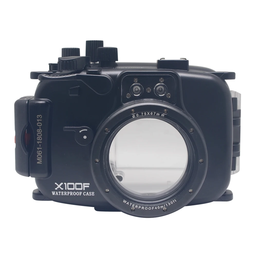 Mcoplus 40m/130ft WP-X100F camera waterproof underwater Housing case Bag for Fujifilm Fuji X100F | Электроника