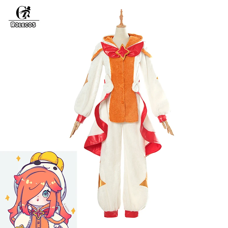 ROLECOS Game LOL Cosplay Costumes Star Guardian Miss Fortune Pajamas Guardian Pajamas Suit Costumes for Women Cosplay Costumes ROLECOS Game LOL Cosplay Costumes Star Guardian Miss Fortune Pajamas Guardian Pajamas Suit Costumes for Women Cosplay Costumes