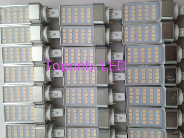 

G23 GX23 G24 customized plug lamp holder rotated Epistar SMD5050 led pl bulb light 6w AC85-300v white 550lm 200pcs/lot promotion