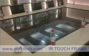 

DefiLabs Promotion! 80 inch 16 rear points IR Touch Screen Overlay for large multi touch wall