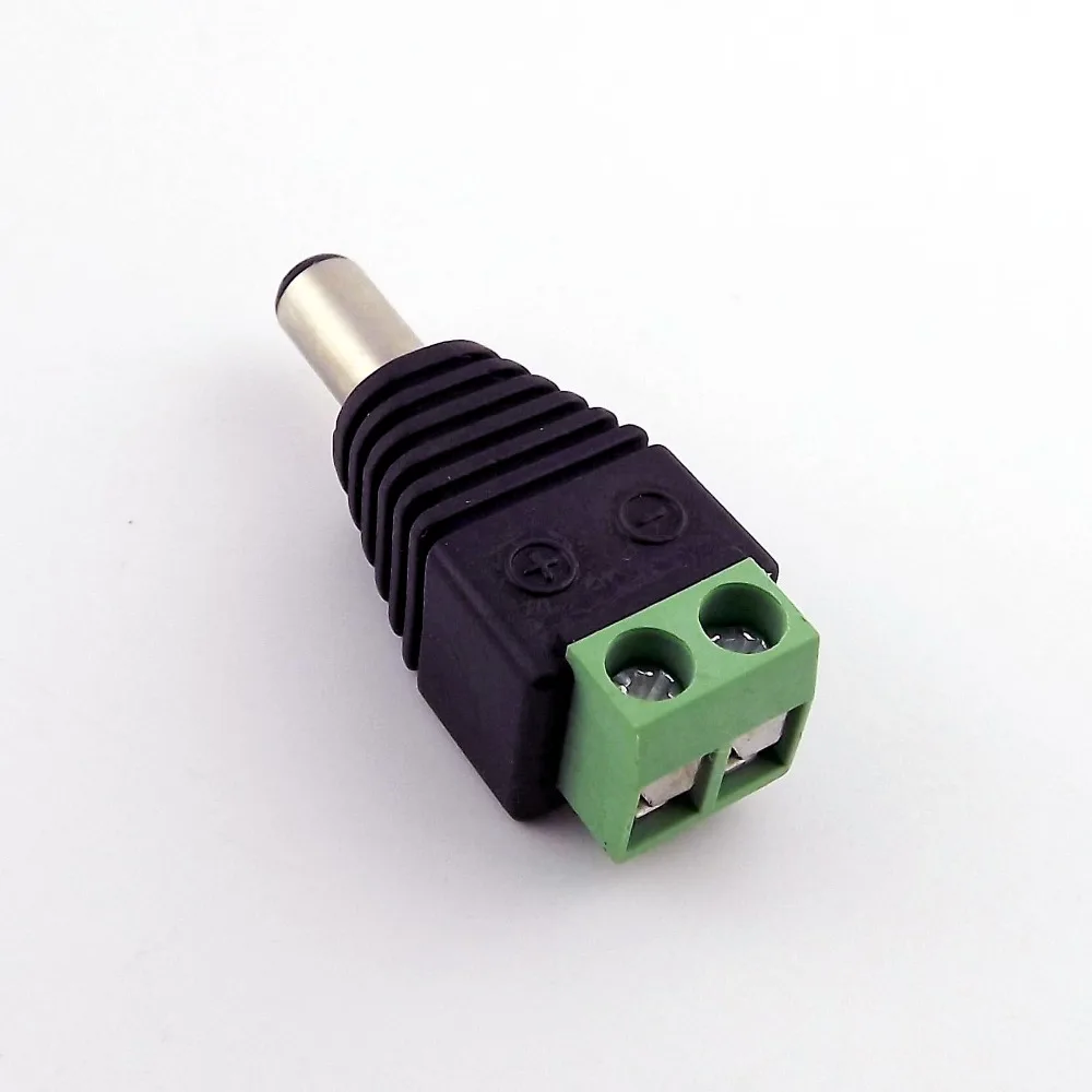 5x CCTV DC Balun 5 мм x 2 1 штекер LED адаптер для камеры питания разъем