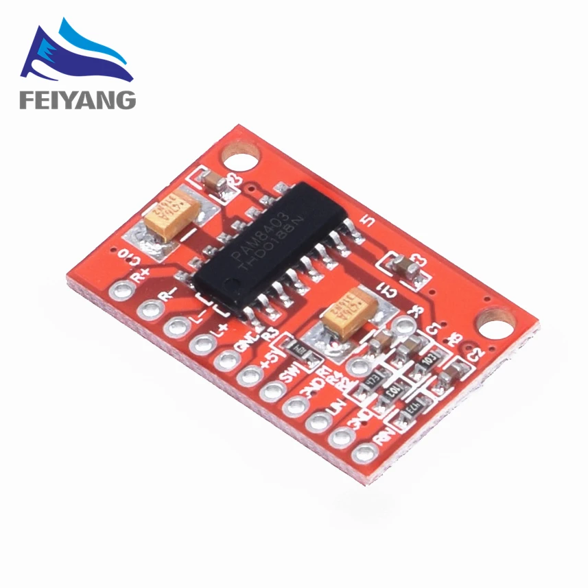 

1PCS 3W*2 Mini Digital Power Audio Amplifier Board USB DC 5V Power Supply PAM8403 for SAMIORE ROBOT