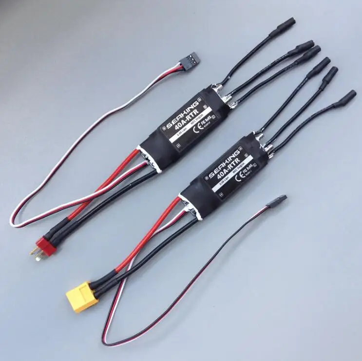 40A ESC двухсторонний двунаправленный с водяным охлаждением 2 3S контроллер скорости