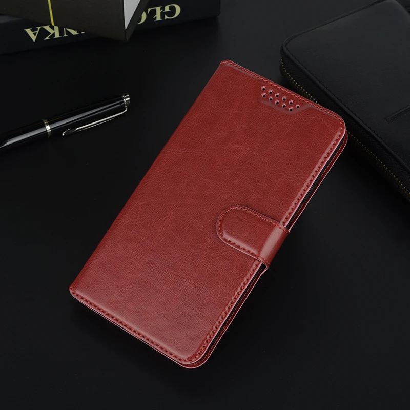 Кожаный чехол-кошелек для sony Xperia ZR M36H C5502 C5503, Роскошный Ретро флип-чехол для телефона, сумка, чехол, чехол s Fundas - Цвет: Red