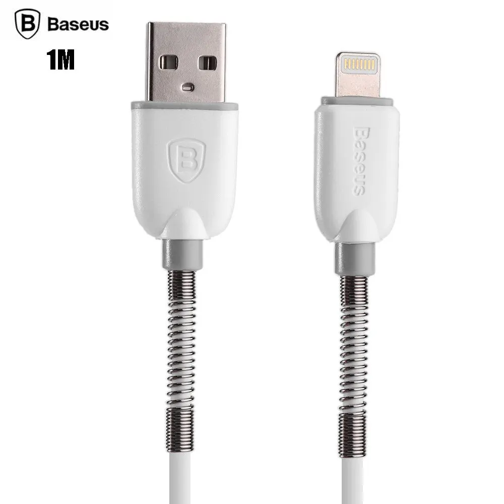  Baseus 1M Data Cable High Speed Data Synchronization Charger Cord IOS 9 System for iPhone 5/5s/5s/6/6s Plus & Tablet PCs 