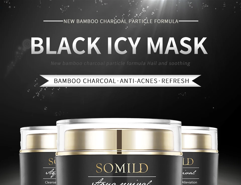 HTB1hwvqquuSBuNjSsplq6ze8pXae SOMILD Bamboo Charcoal Black Frozen Mask Anti Acne Remove Pores Gel Mask Black Heads Remover Moisturizing Hydrating Facial Mask