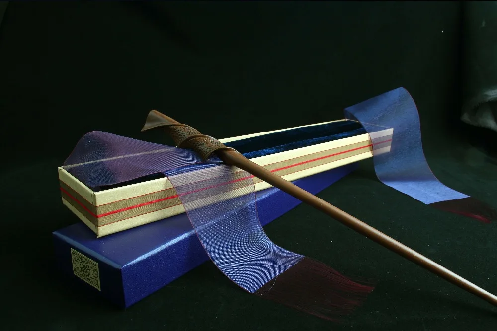 

2019 Newest Iron Core Parvati Patil Magic Wand/ Harry Magical Wand/ Original Ribbon Gift Box Packing Free Train Ticket