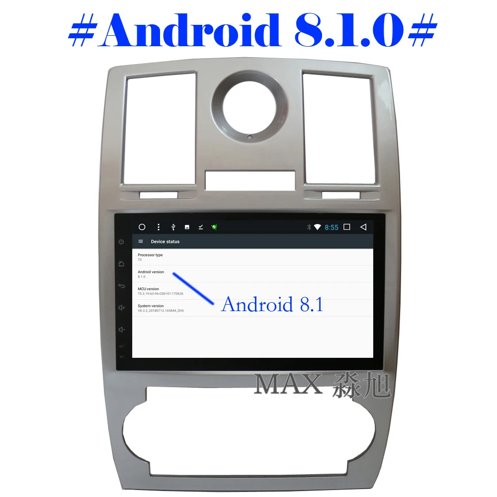 Макс Android 8 1 Автомобильный DVD плеер для Chrysler 300C 2000/01/02/03/04/05/06/07/08/09/10/11/12/13/2014 радио 4G