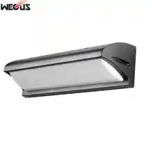 Наружный и внутренний настенный светильник двойного назначения, чистый алюминиевый водонепроницаемый проходной внутренний свет