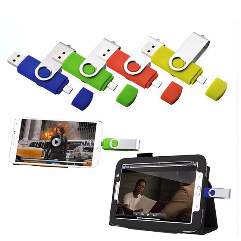 

Модный вместительный OTG usb флэш-накопитель, флешка usb 32 ГБ 8 ГБ 16 ГБ