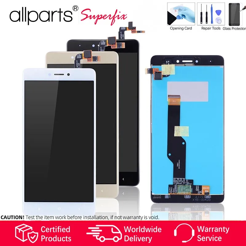 

NEW Snapdragon 625 IPS For XIAOMI Redmi Note 4X LCD Display Touch Screen With Frame For Redmi Note 4X LCD Replacement Parts