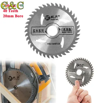 

1PC 110mm 40 Teeth Circular Saw Blade Metal Cutter Wood Cutting Wheel Discs Woodworking Tool for DIY&general wood cutting