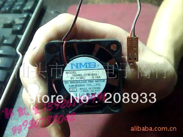 

For NMB 1604ML-01W-B40 5V 0.16A 4010 inverter fan / IPC fan ++cooling fan
