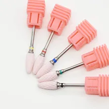

Ceramic Nail Drill Bit For Electric Manicure Machine Accessories Electric Manicure Cutter Burrs Mill Nail Files Nail Art Tools