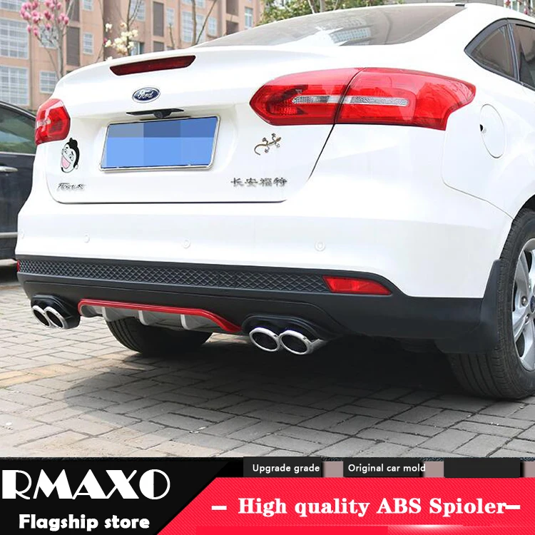 For Ford Focus ABS Rear Bumper Diffuser Bumpers Protector For 2013 2018