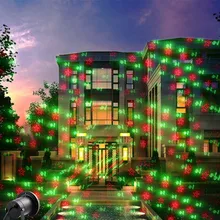 christmas lights outdoor Laser Spotlight Waterproof 20 Pattern Outdoor Laser Projector Light christmas decorations for home Club