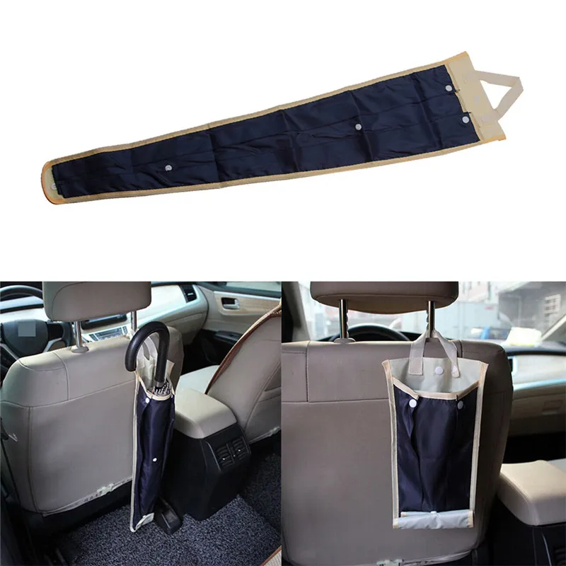 Автомобильная сумка для перевозки, чехол для зонта, чехол для хранения с длинной ручкой, защитный чехол для мокрого зонта, Автомобильные сумки для мобильного телефона# B15