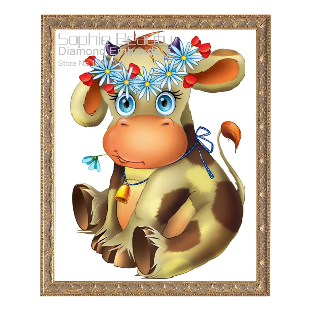 US $5 4 OFF 5D Cute Cartoon Cattle Pattern Diamond Embroidery Diy Needlework Diamond Painting Cross Stitch Full Drill Rhinestone US $5 4 OFF 5D Cute Cartoon Cattle Pattern Diamond Embroidery Diy Needlework Diamond Painting Cross Stitch Full Drill Rhinestone