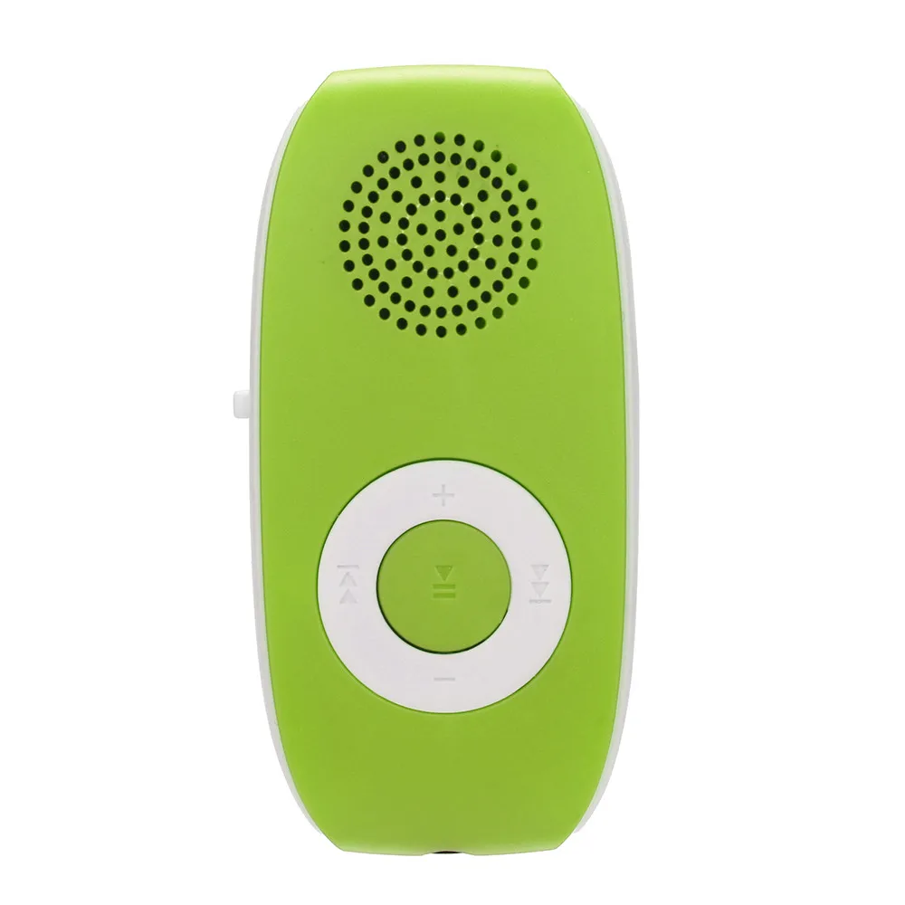 5 шт. зажим Встроенный динамик 3 мм Интерфейс наушников Мини USB MP3 плеер Поддержка 32