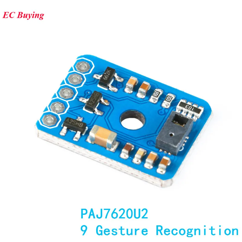 PAJ7620U2 модуль датчика распознавания жестов DIY IIC I2C 9 плата для Arduino электронный
