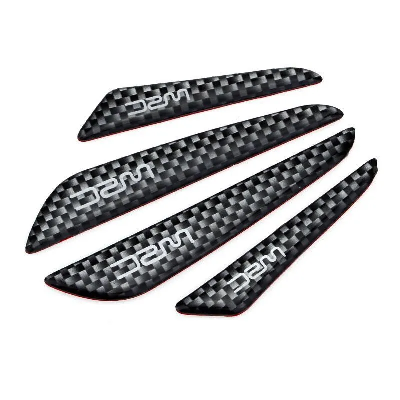 

4Pcs WRC Car Door Protective Stickers Anti-collision For Renault megane 2 3 duster Jeep renegade Seat leon fr accessories