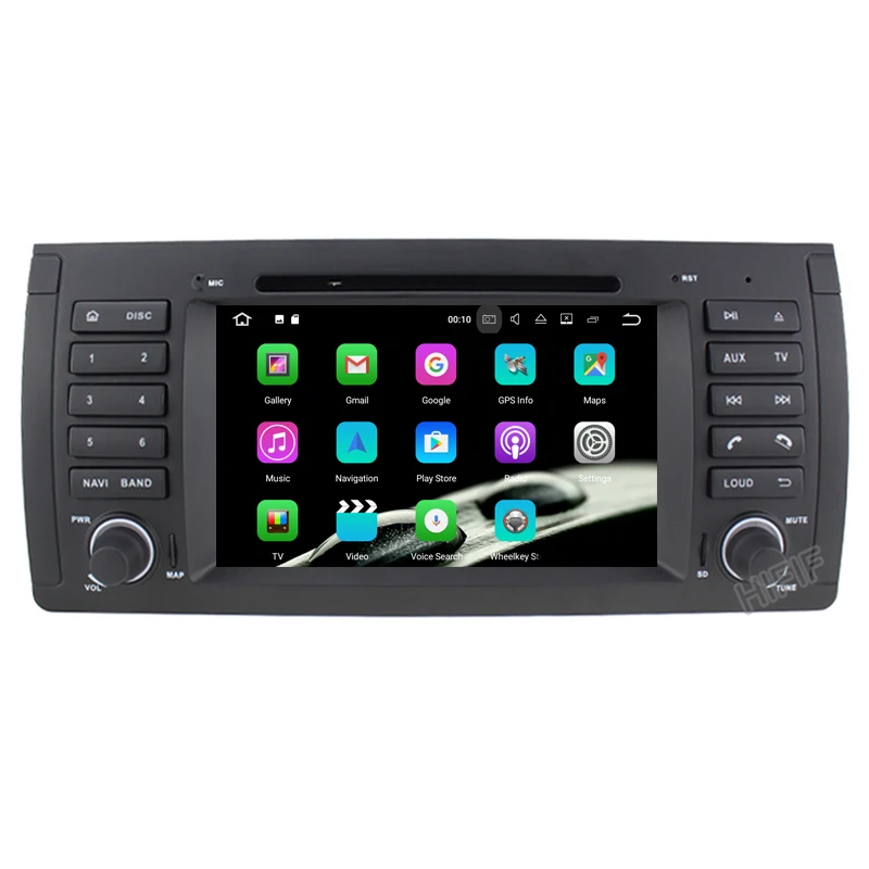 Best 4+32G 7"Android 8.0 Octa Core Radio GPS HDMI Car DVD Player for BMW E39 M5 1999 2000 2001 2002 2003/7 Series E38 1994 1995-2001 1