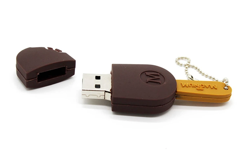BiNFUL мультфильм USB в виде мороженого flash drive недорогой usb-накопитель 4 ГБ 8 16 USB Stick memory Stick 128 32 64 флешки U диск творческий