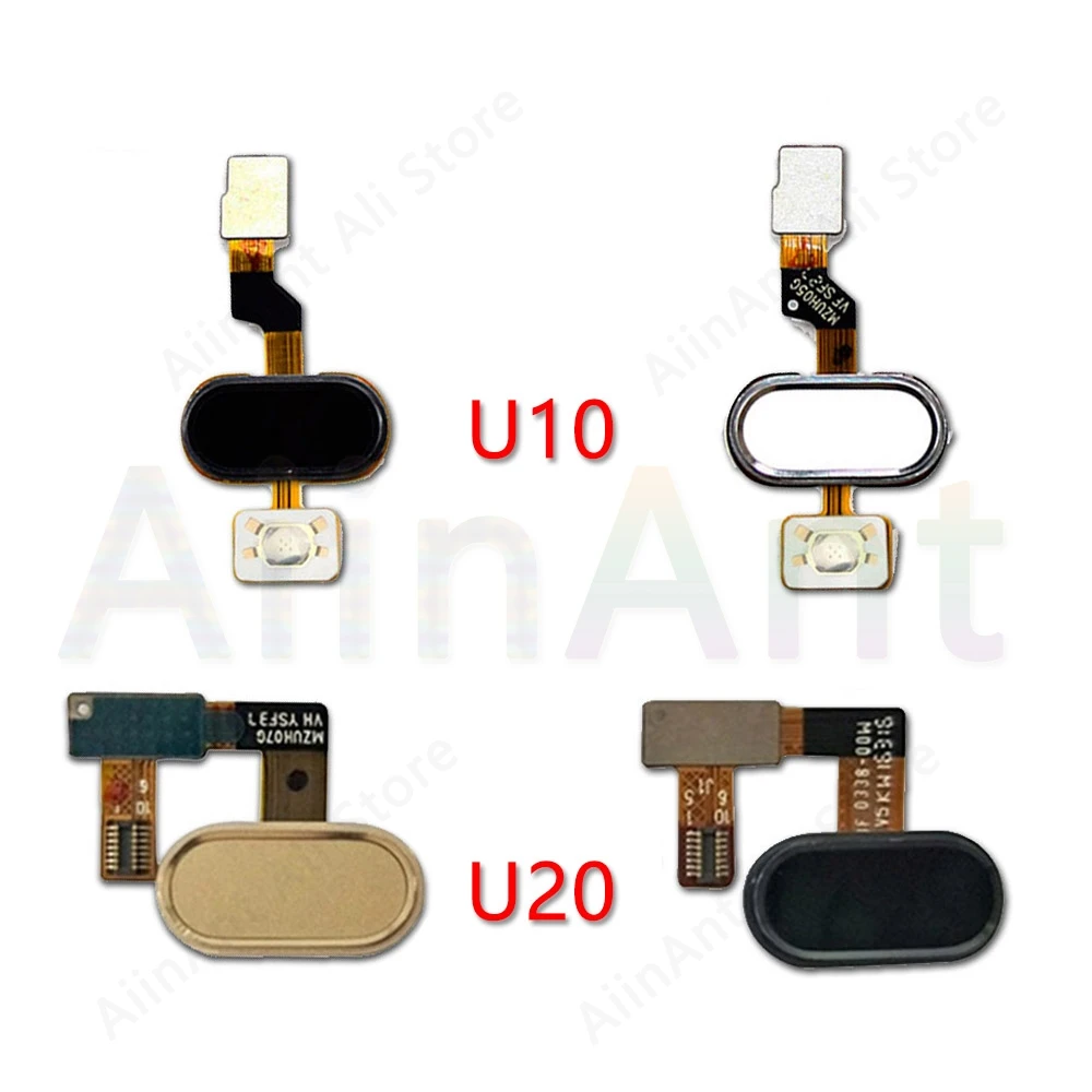 

Original Home Back Key Button Touch ID Fingerprint Sensor Flex Cable For Meizu U10 U20 Meilan Home Fingerprint Flex