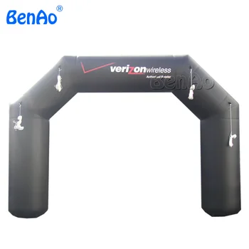 Best R033 20' Inflatable Arch For Advertisement With Blower And Double Sided Digital Logo Printing