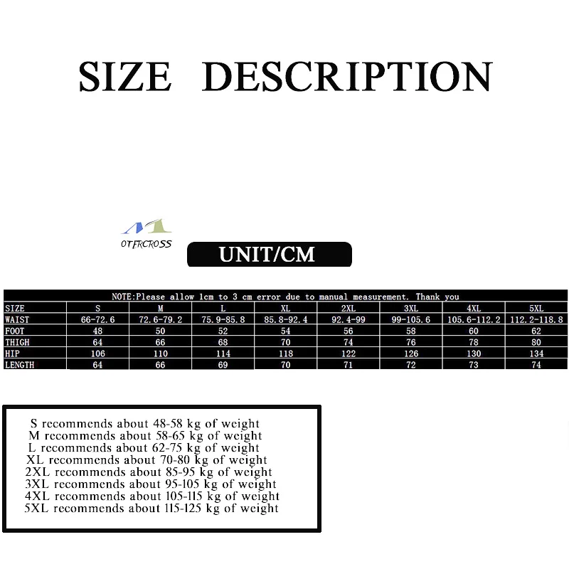 size description