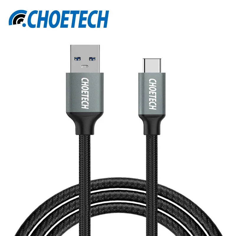 Choetech 1 м USB C Кабель 3 0 Тип к быстрой зарядки для samsung Galaxy S8 oneplus 5 мобильный телефон