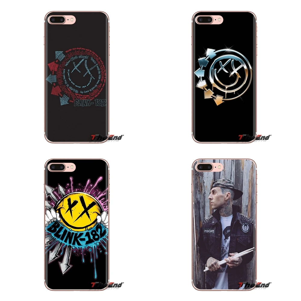 

Transparent Clear TPU Case Blink 182 Travis Barker Drummer For iPod Touch Apple iPhone 4 4S 5 5S SE 5C 6 6S 7 8 X XR XS Plus MAX
