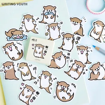 

Cute Small Otter Bullet Journal Stickers Scrapbooking Child Diary DIY Kawaii Stickers Supplies Stationary Gift Supplies
