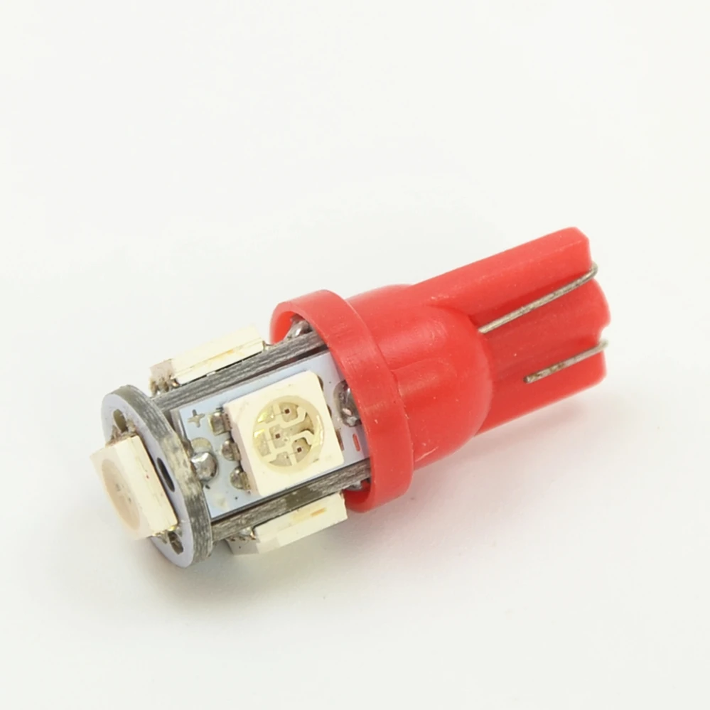T10 SMD 5050 5 LED W5W 194 168 921 2825 led инструмент Клин Авто свет лампы автомобильные