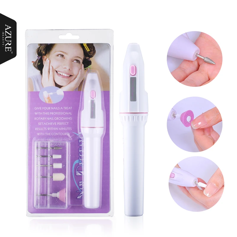 

Newest Nail Art Tools Grinding Machine False Nail Electric Mill Machine Manicure Kits Sets For Clean Nail
