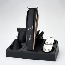Профессиональная электрическая машинка для стрижки волос, Машинка для стрижки волос, машинка для стрижки носа, бороды, триммер для личной гигиены, зарядка от USB